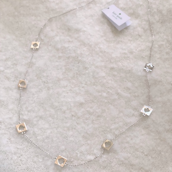 Kate Spade Hole Punch Spade Necklace